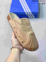 adidas Adimule Superstar Closed-Toe Slides Tan 712410OEW
