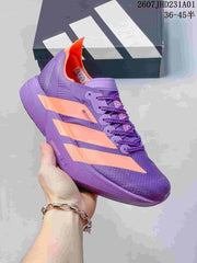 Adidas Adizero Adios Pro 4 Running Shoes, Purple and Coral