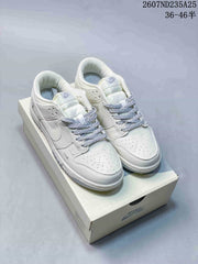 Nike SB Dunk Low Pro White Grey Sneakers 2607ND235A25