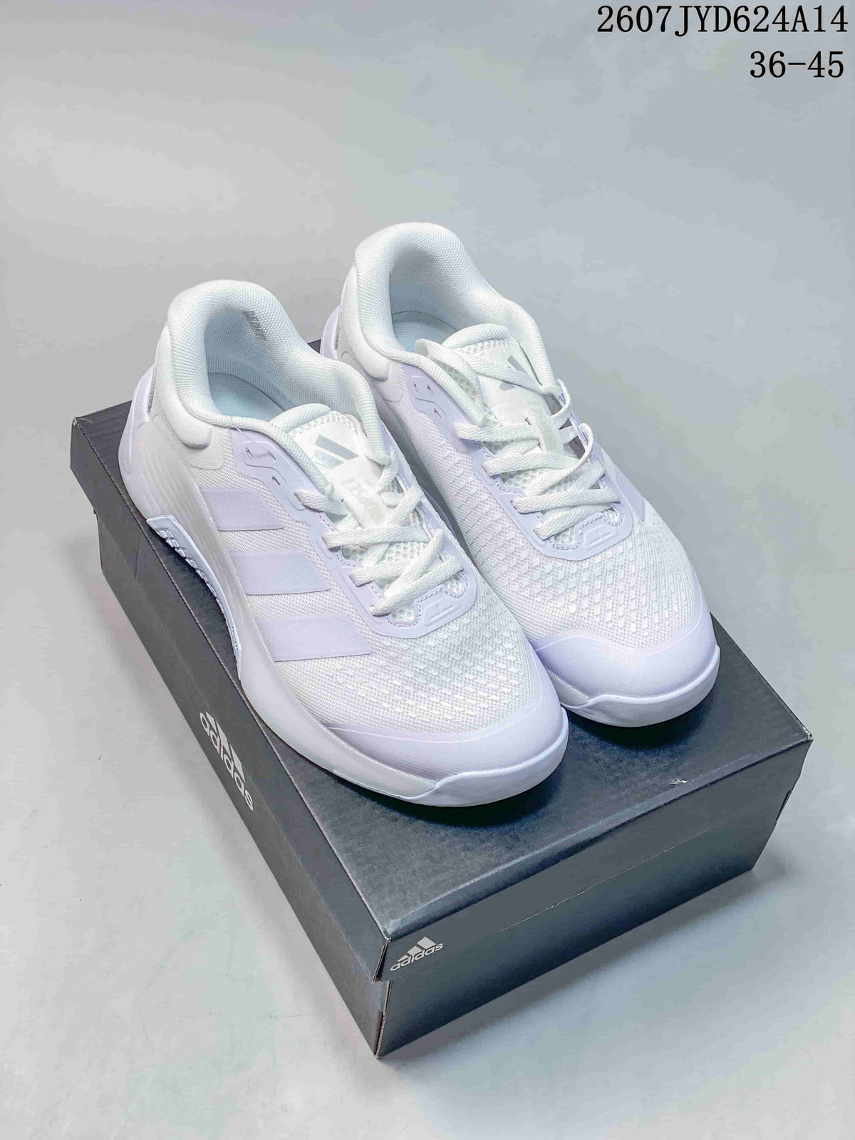 adidas Dropset 4 Training Shoes - White Mesh
