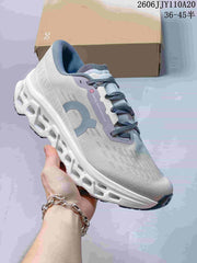 On Cloudmonster 3 Running Shoes in Light Gray