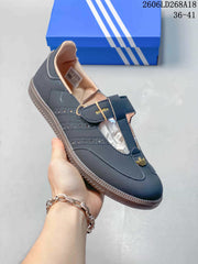 adidas Originals Samba Jane Shoes in Dark Gray