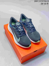 Nike Zoom Winflo 7 Men's Running Sneakers Navy Green 07JXY979A19