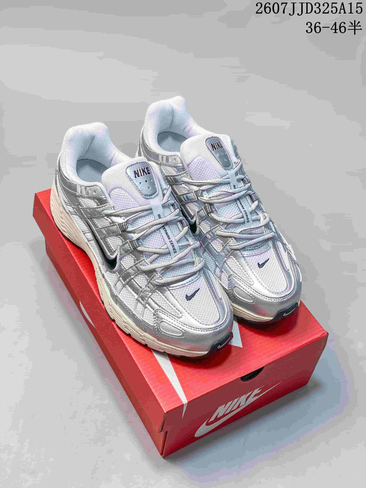 Nike P-6000 Initiator Sneakers Silver White CD6404