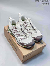 Salomon XT-6 Expanse Sneakers in White and Green