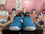 Adidas Adizero Blue Basketball Shoes