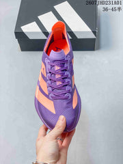 Adidas Adizero Adios Pro 4 Running Shoes, Purple and Coral