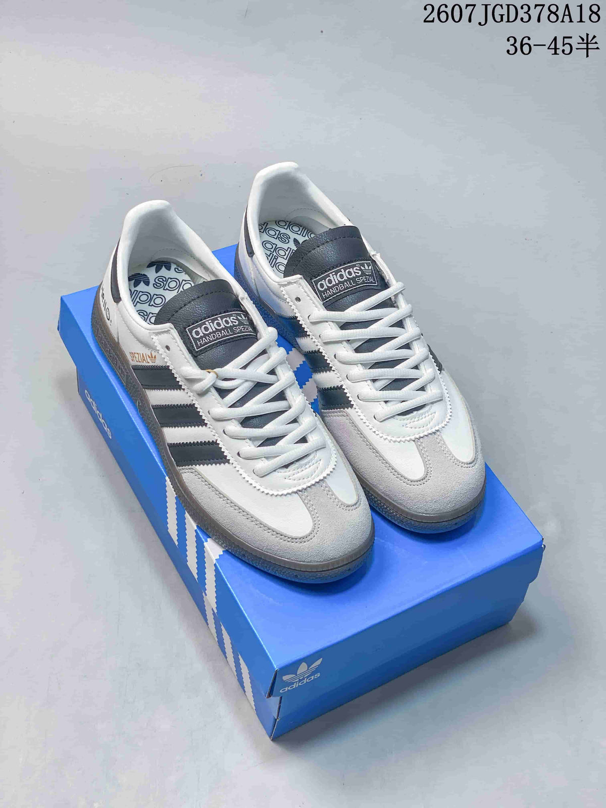 Adidas Originals JH5469 Custom White Black Low-Top Sneakers