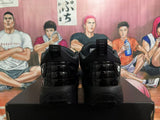 Jordan Black Warrior Basketball Sneakers, Black