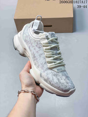 ECCO 800454 Men's White Patterned BIOM Sneakers
