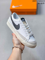 Nike Blazer Low Premium White Black Sneakers CI9888-001