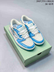 Jordan Air Jordan Low Labubu Blue White Sneakers 2607JYD1196A16