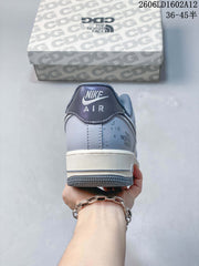 Nike Air Force 1 Low The North Face Style Sneakers, Grey