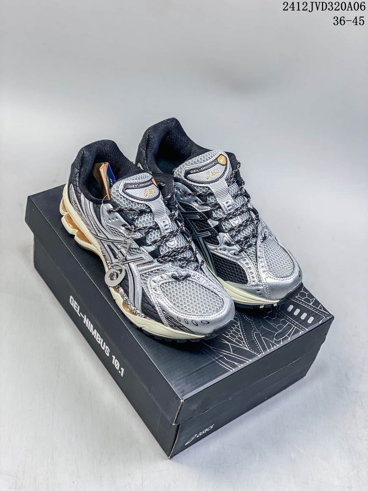 ASICS GEL-Nimbus 10.1 Sneakers Silver Black 1203A543-400