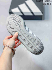 adidas Adipista Gray White Low-Top Sneakers