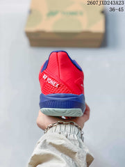 Yonex AD ACCEL Red and Navy Tennis Sneakers