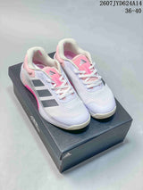 adidas Dropset 4 Training Shoes White Pink Gray