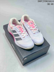 adidas Dropset 4 Training Shoes White Pink Gray