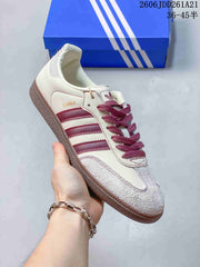 adidas Samba OG Low-Top Sneakers White and Silver
