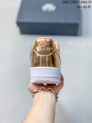 Nike Air Force 1 '07 Low Metallic Gold Sneakers