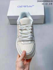 Off-White Low-Top Sneakers in White