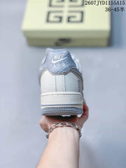 Nike Air Force 1 Low Gray Blue Sneakers 2607JYD1155A15