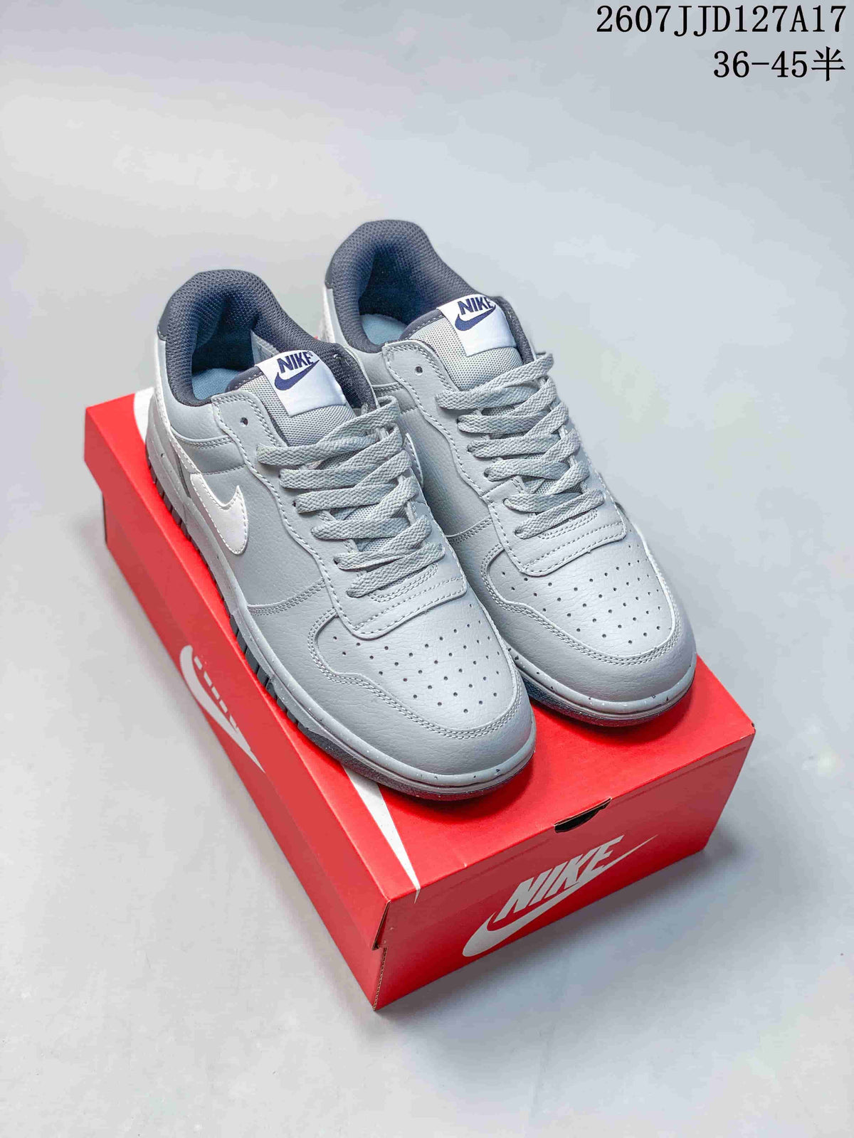 Nike SB Dunk Low Pro Grey White Sneakers JJD127A17