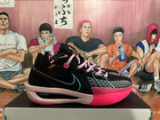 Nike Basketball Shoes Black Pink and Teal