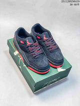 Jordan Flight Court Sneakers in Black and Red