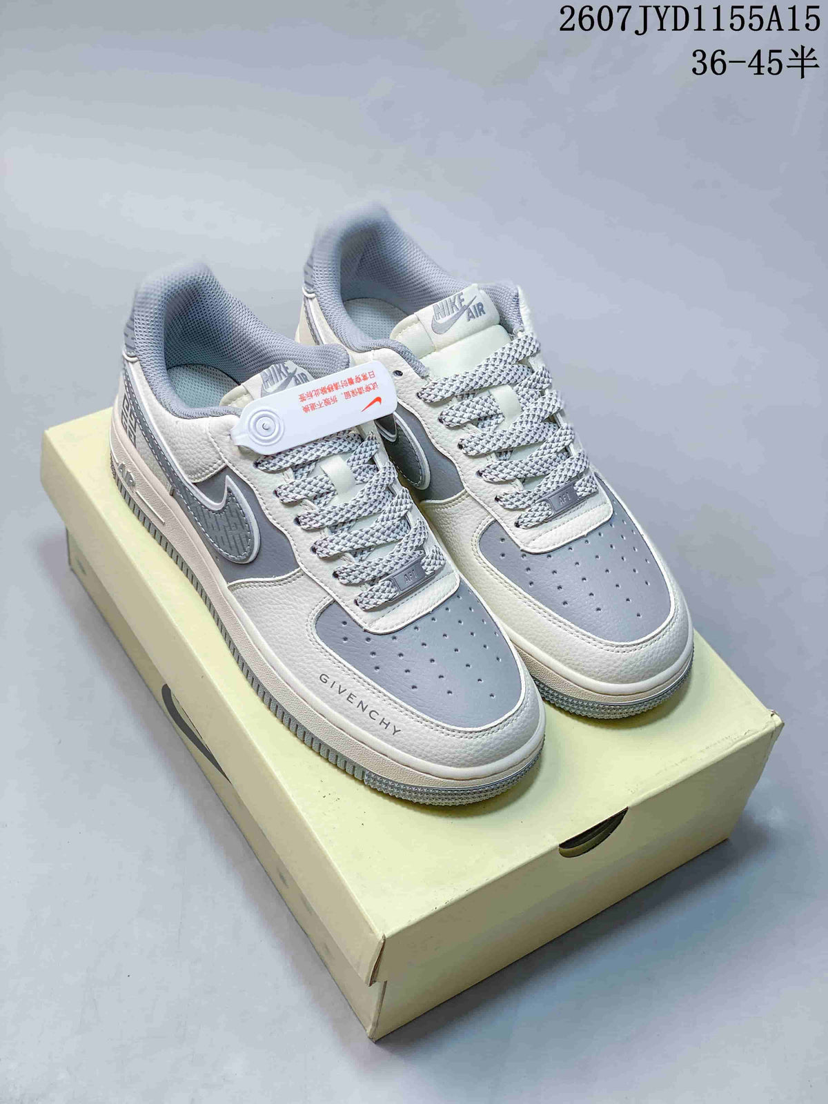Nike Air Force 1 Low Gray Blue Sneakers 2607JYD1155A15