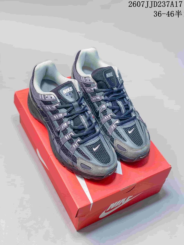 Nike P-6000 Retro Sneakers Gray Black