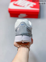 Nike P-6000 Retro Running Sneakers White Grey Blue