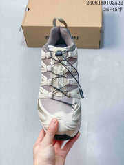 Salomon XA Pro 3D Trail Running Shoes, Cream and Grey