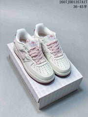 Nike Air Force 1 '07 Low White Pink Blue Sneakers JDD1357A17