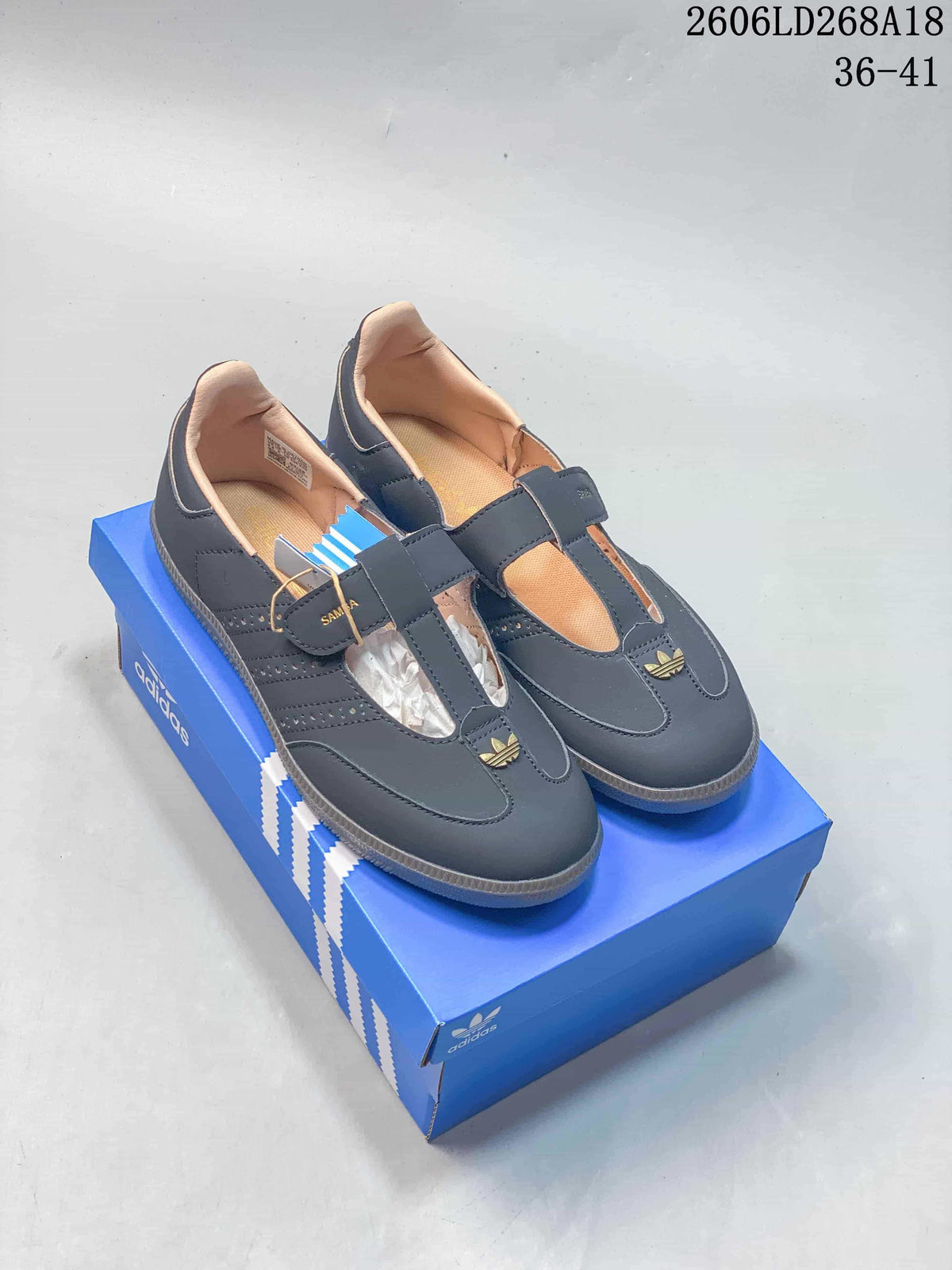 adidas Originals Samba Jane Shoes in Dark Gray