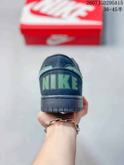 Nike SB Dunk Low Pro Sneakers Black Mint Green