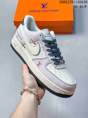 Nike Air Force 1 '07 Low White and Grey Sneakers