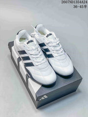 adidas Adipista White Black Low-Top Casual Sneakers