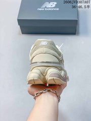 New Balance 9060 Cream Pink Retro Sneakers JVD307A07