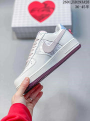Nike Air Force 1 ’07 Low White Pink Sneakers