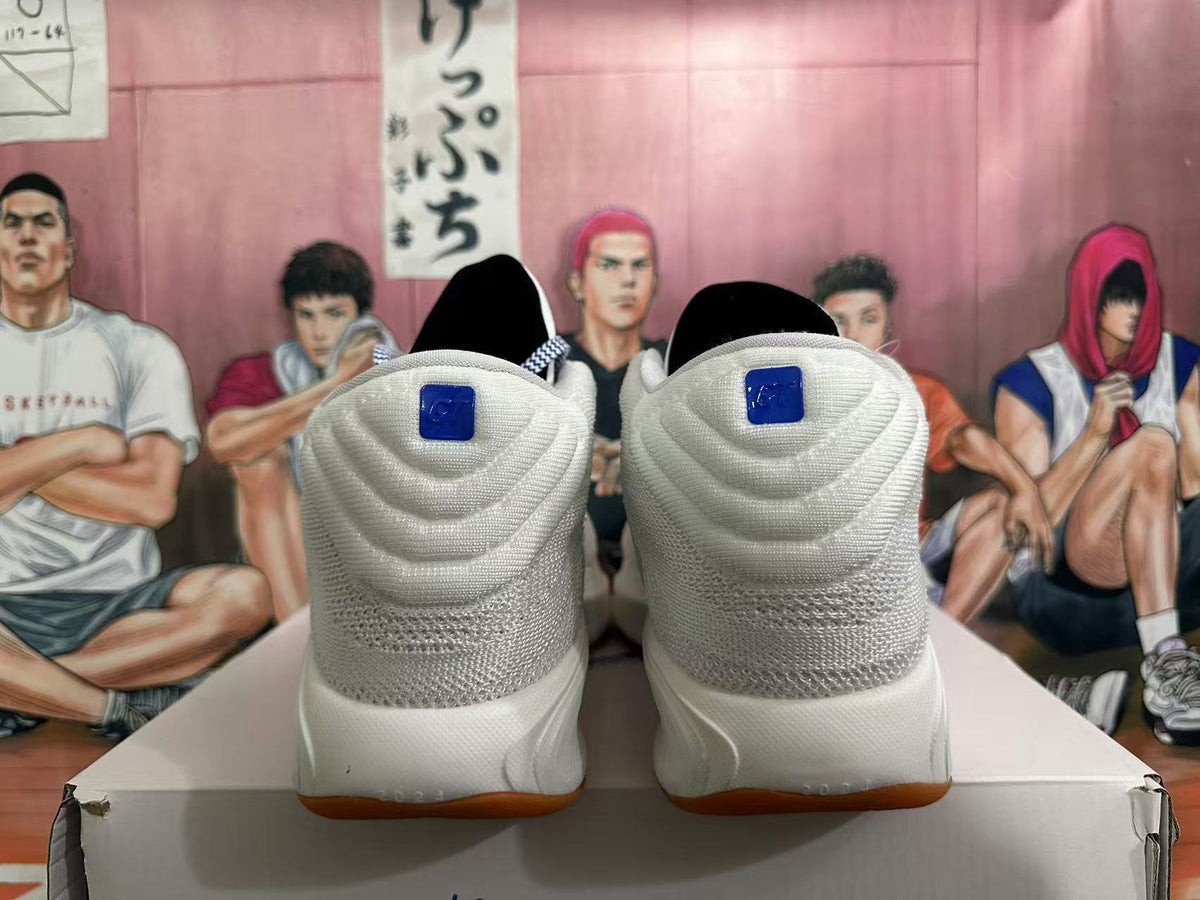 Nike Air Zoom Basketball Shoes White Blue
