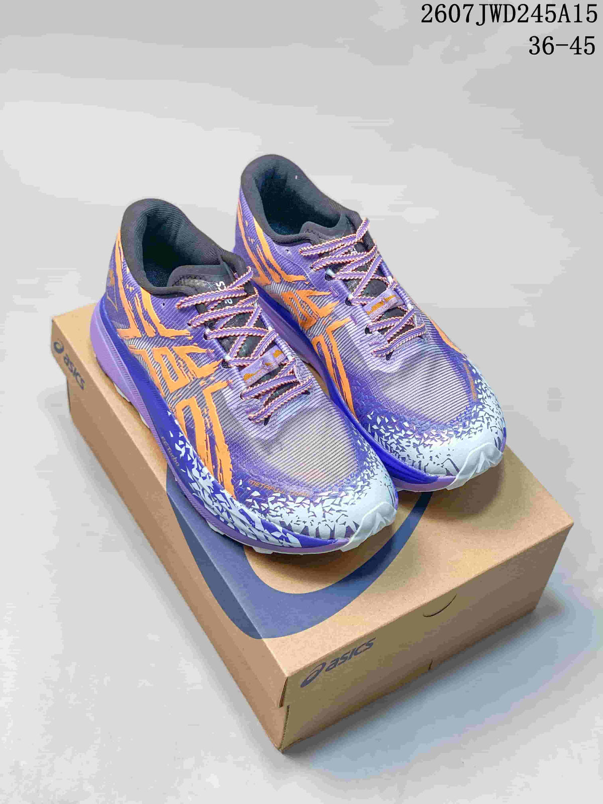 ASICS GEL Magic Speed 4 Purple Orange Sneakers 2607JWD245A15