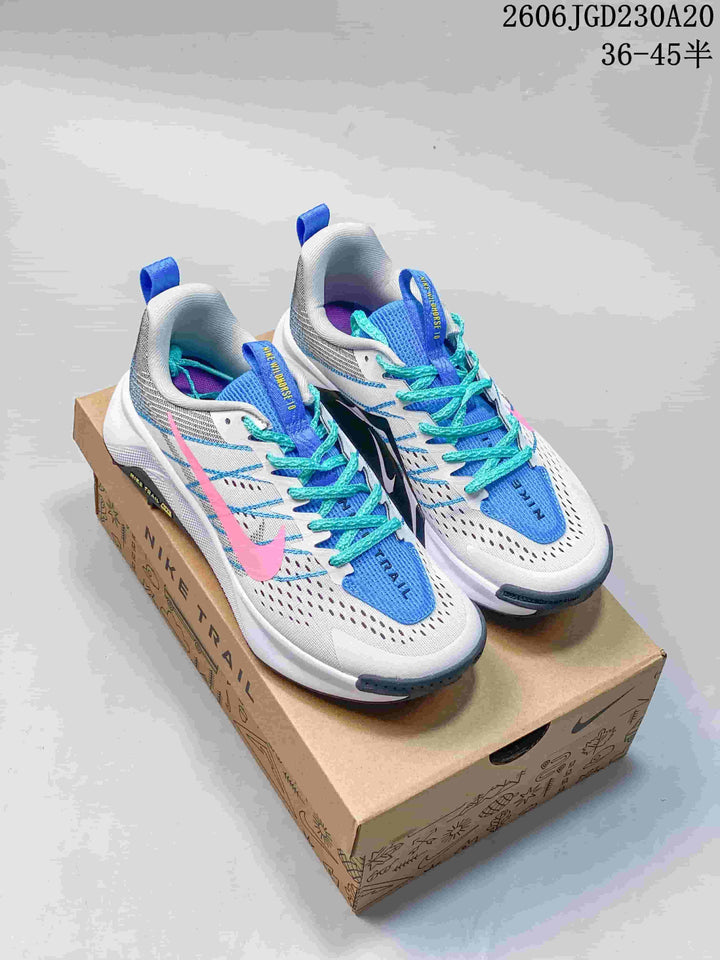 Nike Wildhorse 10 Trail Running Shoes White Blue Pink