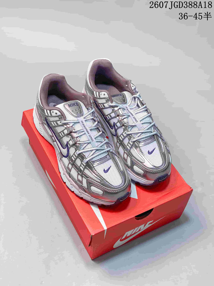 Nike P-6000 Sneakers White Purple and Pink