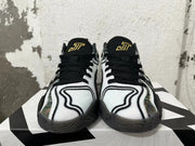 Jordan Jumpman Team 1 White Black Gold Sneakers