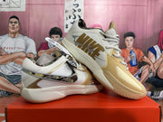 Nike Basketball Shoes in White and Yellow