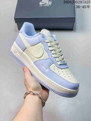 Nike Air Force 1 ’07 LV8 Light Blue and Cream Sneakers IV3222-400