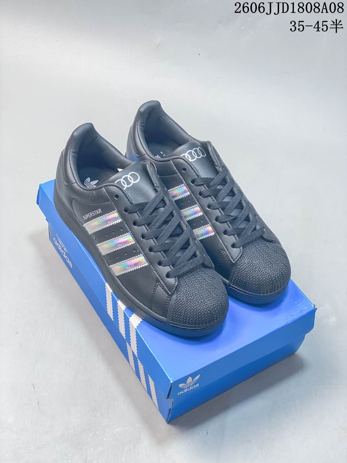 Adidas Originals Superstar Low-Top Sneakers – Charcoal KJ1228