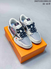 Nike Air Jordan 1 Low OG SP Sneakers Military Blue and Brown