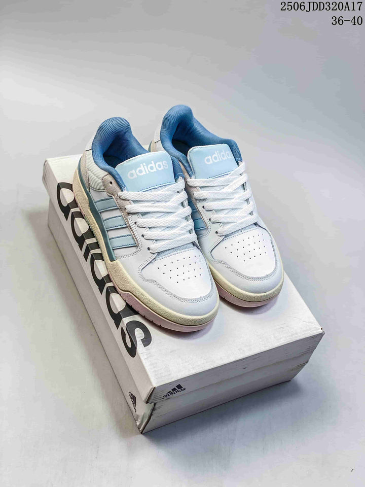 adidas Entrap Sneakers White Light Blue Pink